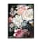 Stupell Industries Vintage Blooming Florals Assorted Baroque Bouquet in Black Frame Wall Art